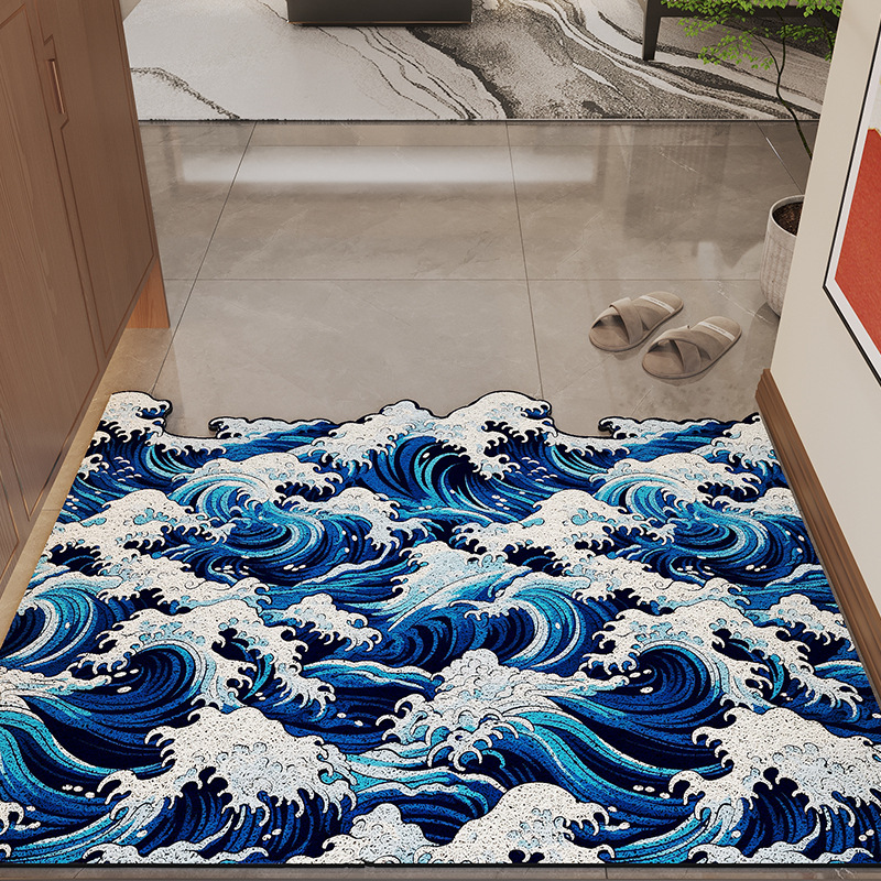 Doormat, non-slip, looped