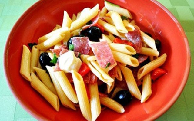 Salad Mì Ý Trộn Dầu Olive