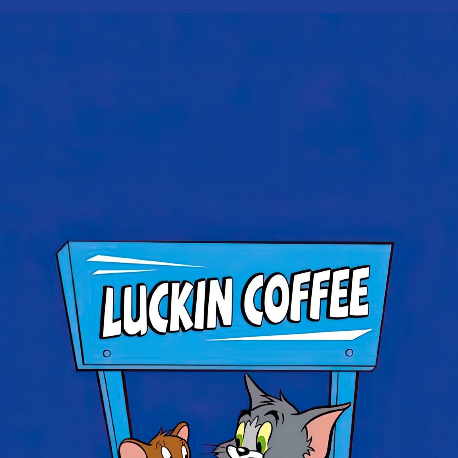 Download Tom And Jerry Luckin Coffee 2K iPhone