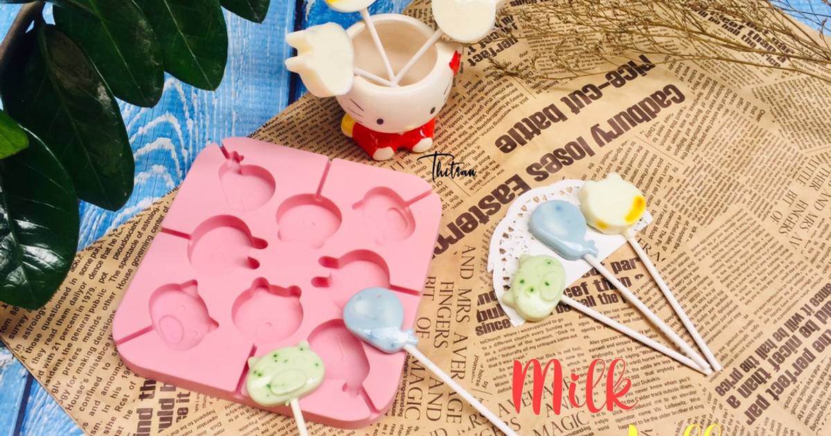Kẹo Mút Sữa 3 vị