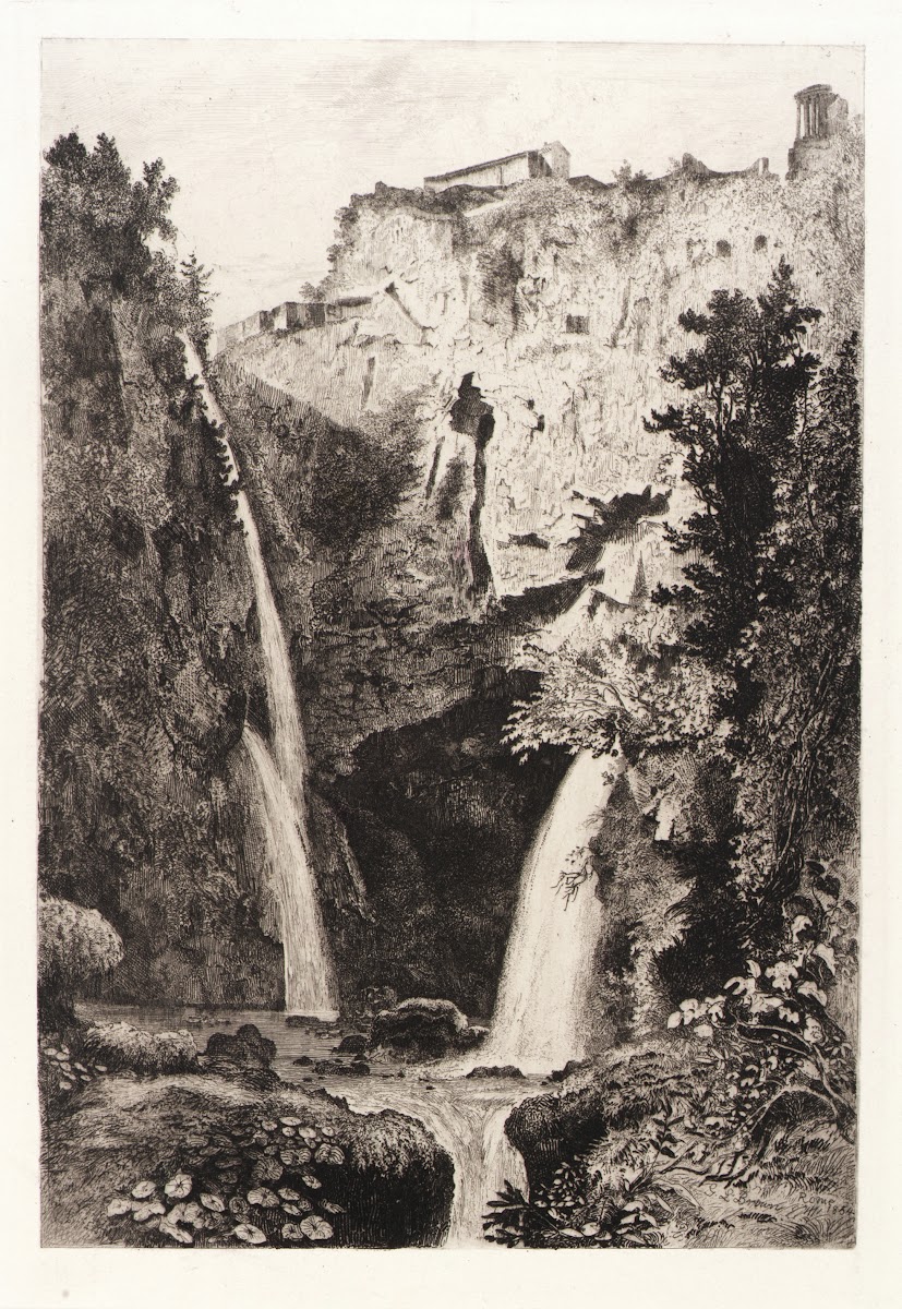 The Falls of Tivoli 1854