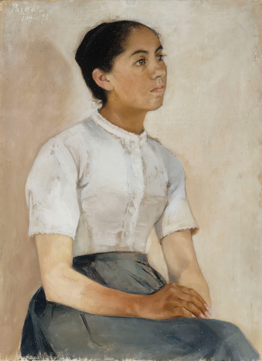 Girl Sitting 1892