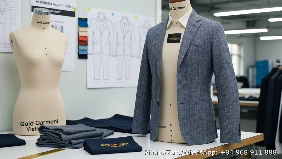 Menswear Manufacturers - Gold Garment Vietnam