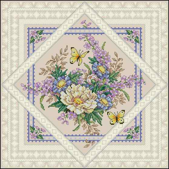 CMP 170110 Flowers And Lace