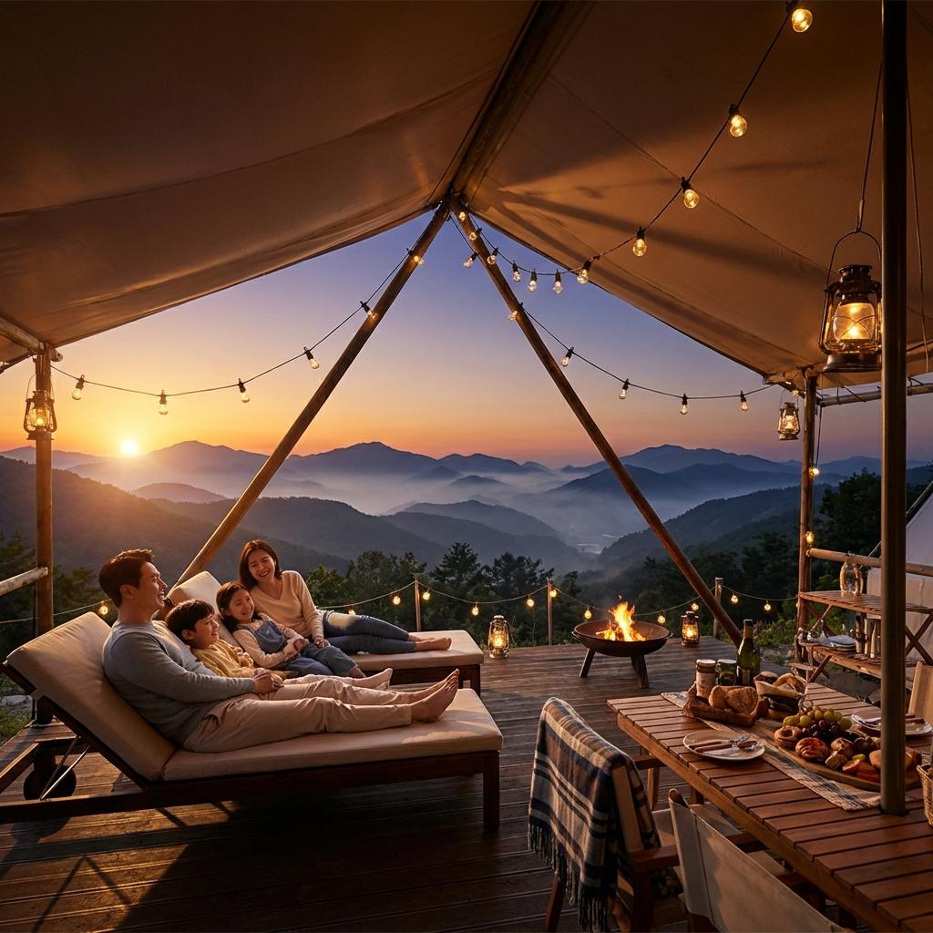 가평 글램핑, 우리 가족에게 딱 맞는 곳은?