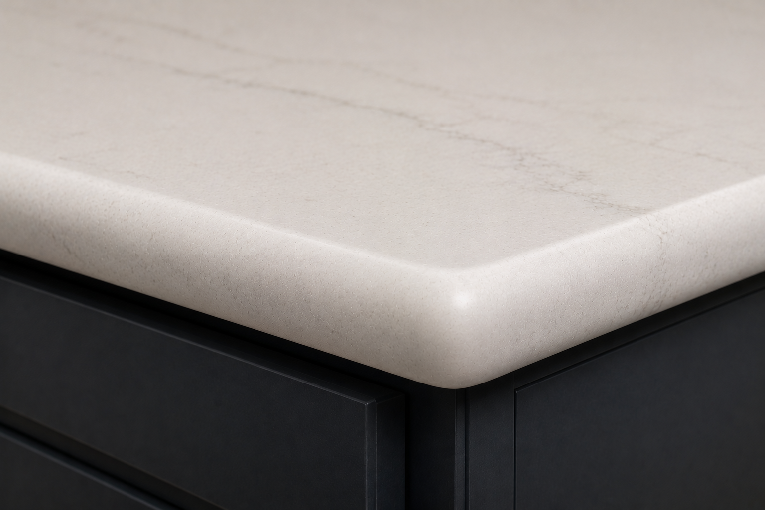 Full bullnose countertop edge profile