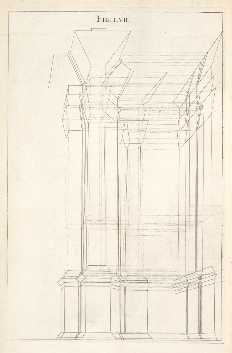 The rough draught of the following figure 1707