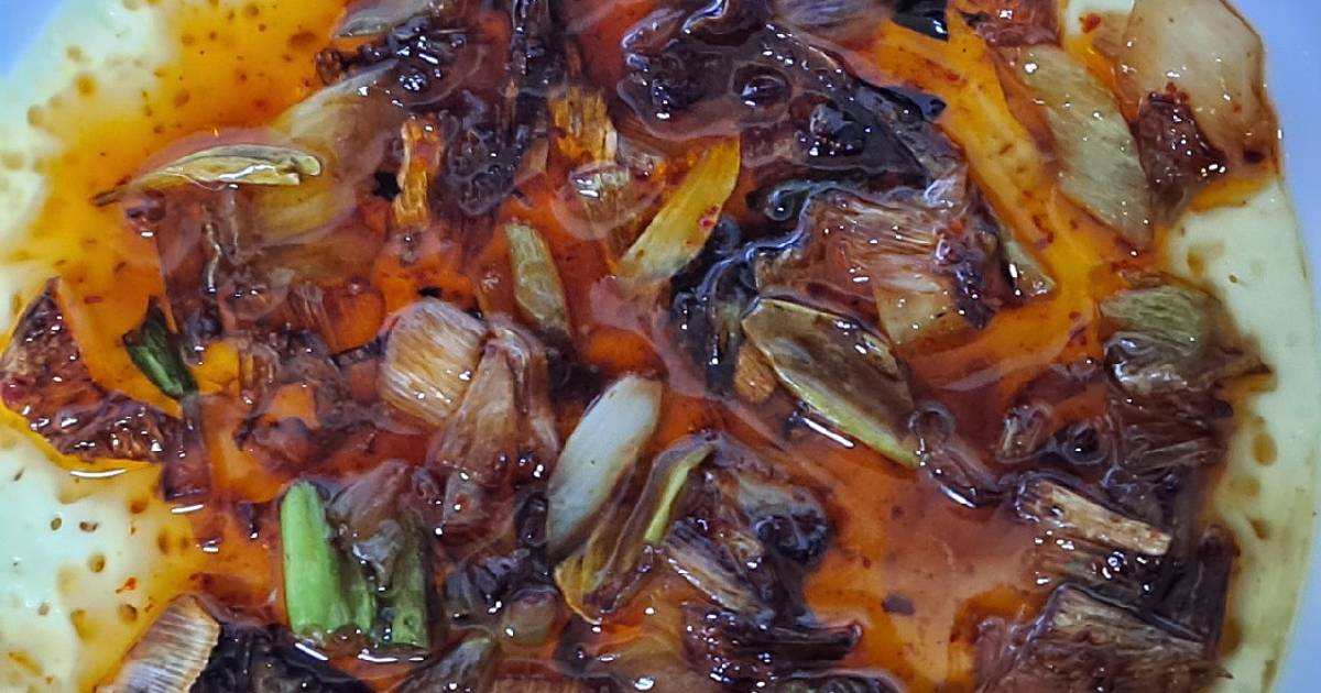 Trứng hấp sốt xì dầu