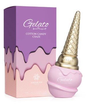 GELATO COTTON CANDY CRAZE  UNISEX 100ML EDP AMARAN