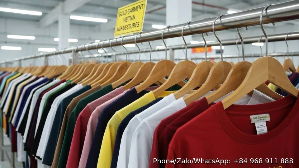 Custom T-Shirt Manufacturers - Gold Garment Vietnam