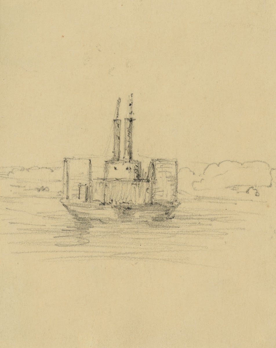 River boat on the Potomac 1853