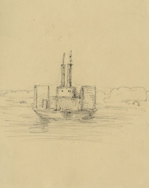 River boat on the Potomac 1853
