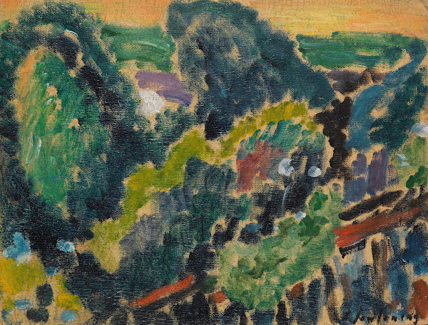Landschaft am Genfersee Ca 1914