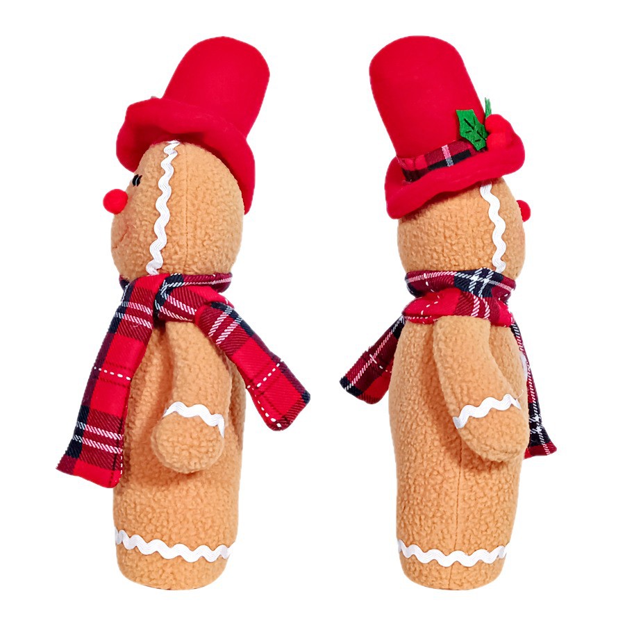 Weihnachts-Stofffigur, Lebkuchenmann oder Wichtel