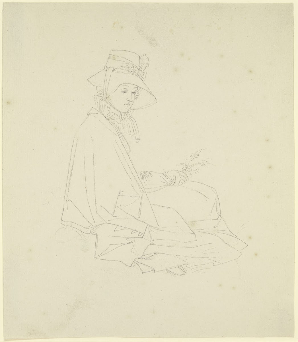 Bildnis der Christine Wenner geborene Malß Taunusreise 1811