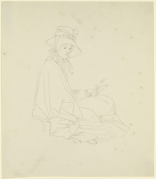 Bildnis der Christine Wenner geborene Malß Taunusreise 1811