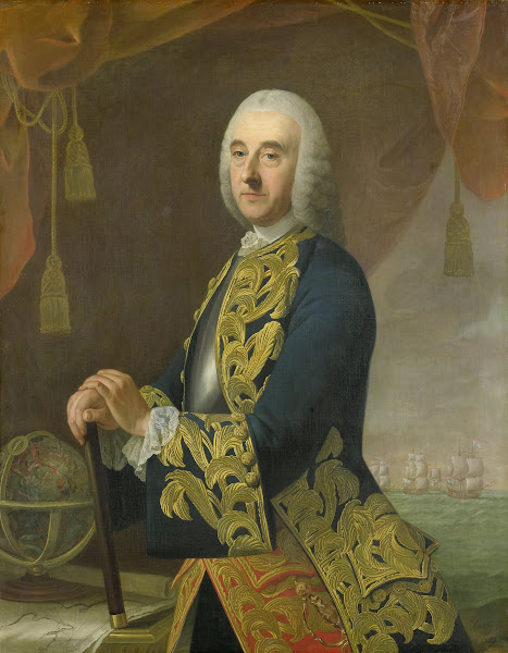 Portrait of Vice Admiral Hendrik Lijnslager Son of Harmen Lijnslager and Judith
