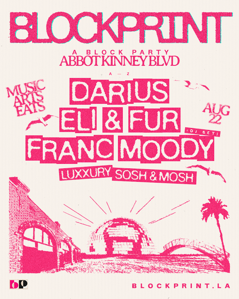 Blockprint flyer