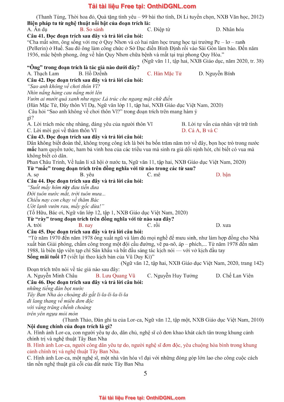 39 Đề ôn HSA - ĐỊnh tính