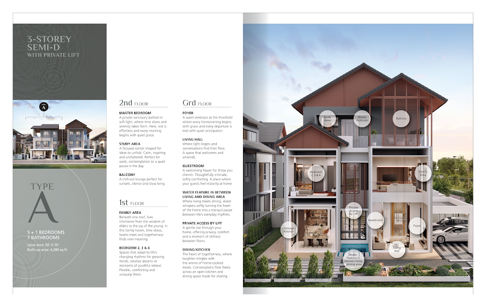 Casa D'Arcadia floor plan
