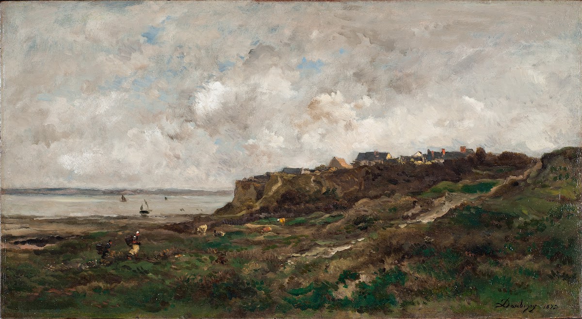 Low Tide at Villerville 1873