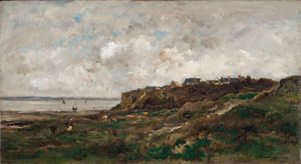 Low Tide at Villerville 1873