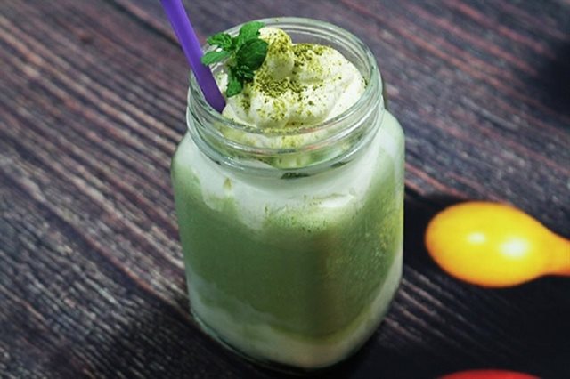 Sữa Chua Trà Xanh Thơm Mịn