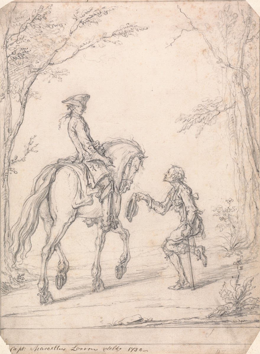 The Horseman and the Beggar 1730