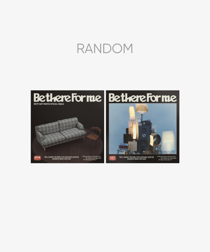 Winter Special Single Album [Be There For Me] (127 STEREO Ver.) Random