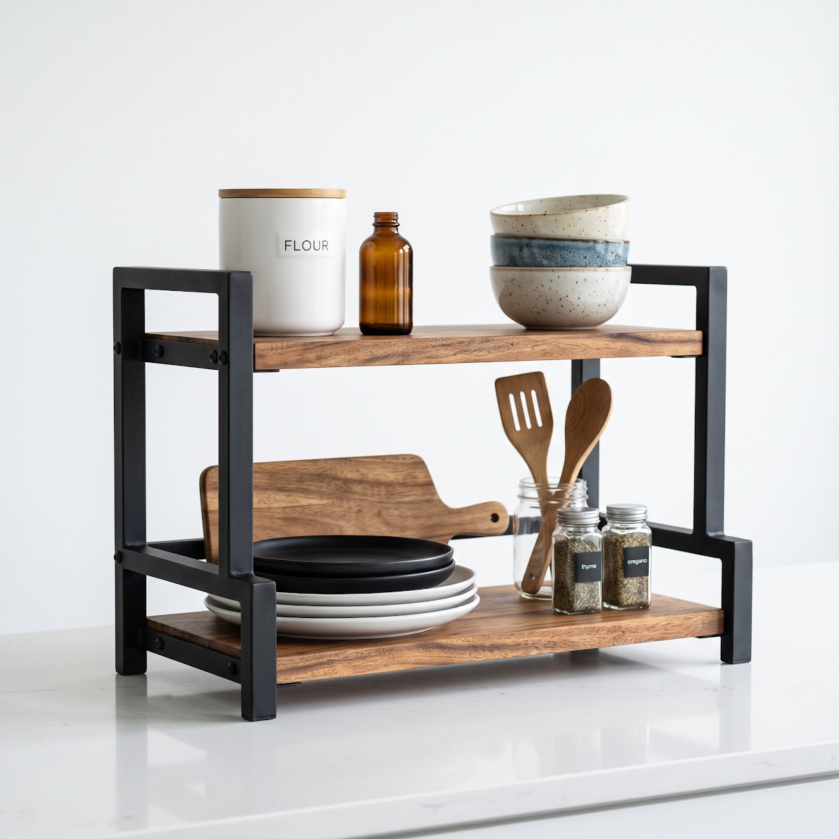 Best Kitchen Shelf Risers for Cabinets (2026) - BEST OVERALL — PRODUCT SHOT