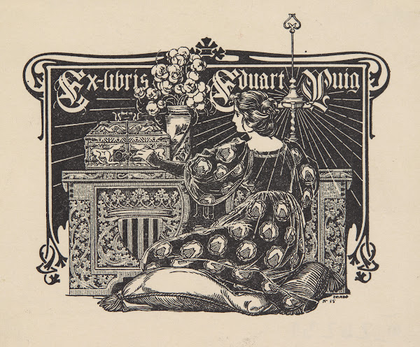 Eduard Ferrés Puig 1872 1928  ekslibris 1902