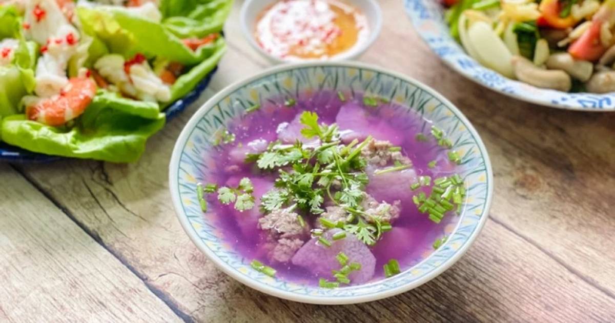 Canh Khoai Tím