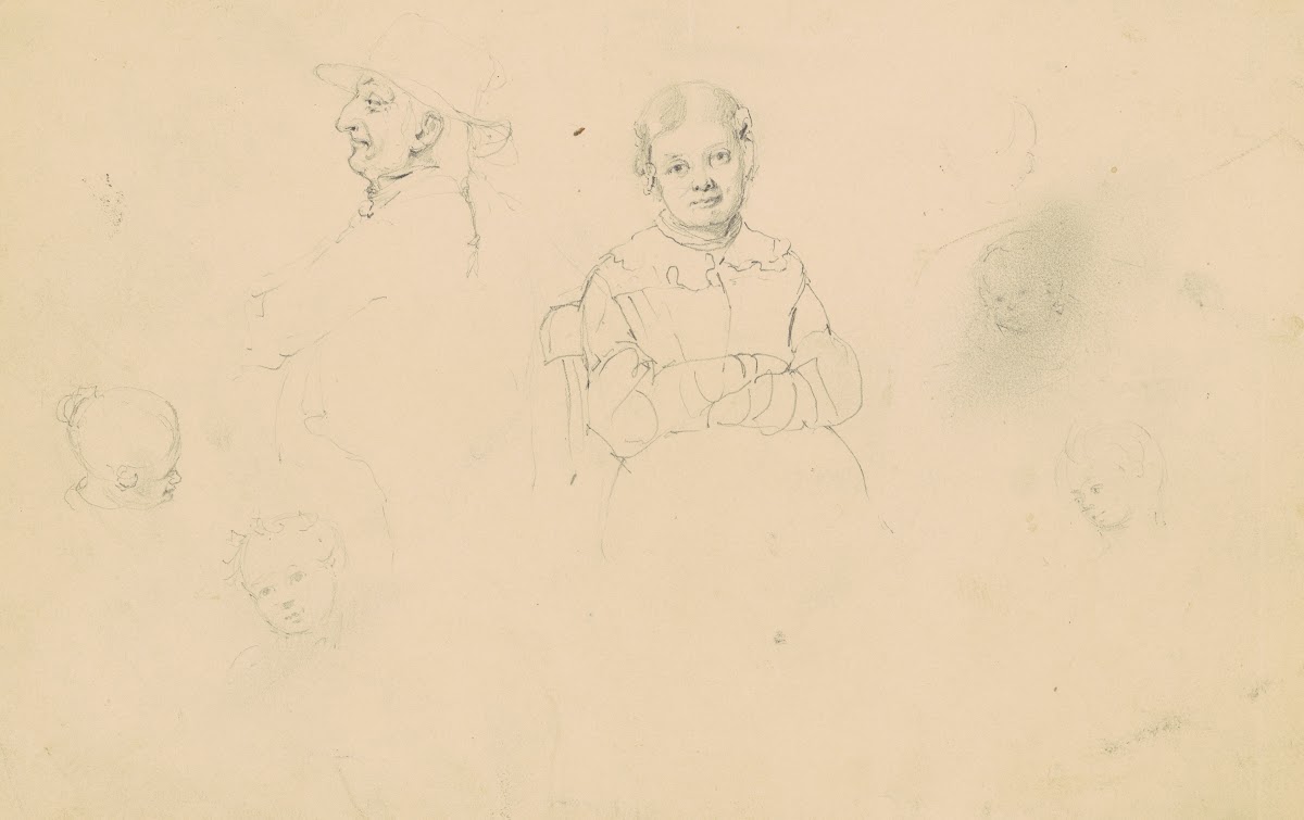 Studies of Figures c 1836 1843