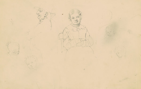 Studies of Figures c 1836 1843