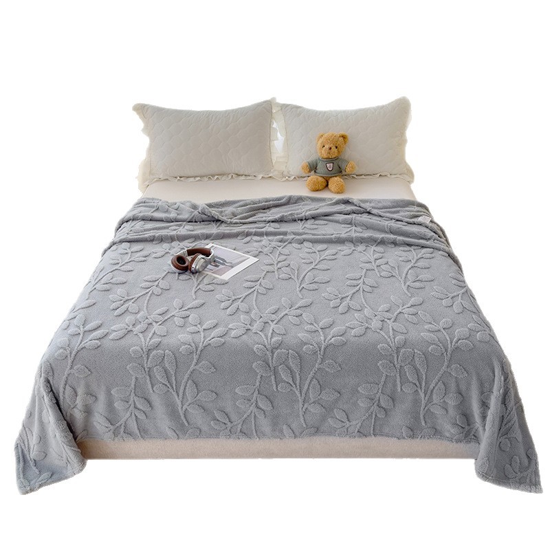 Soft throw blanket, solid color, various sizes