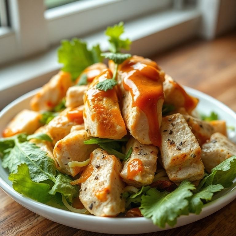 Easy High Protein Chicken Salad Recipe for Quick Lunch: Protein-Packed, 30-Minute Meal finished