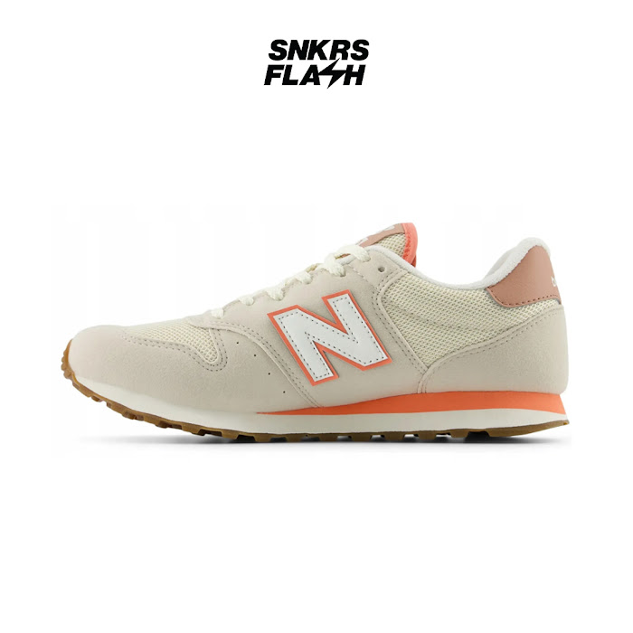 NEW BALANCE 500 BEIGE ORANGE - Size 37