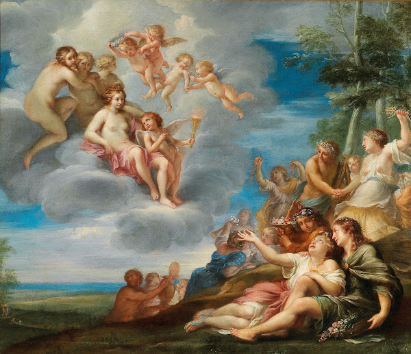 Venus and Apollo with the Muses