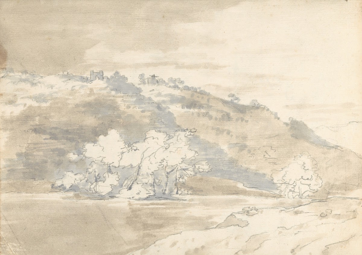 Landscape with Building on a Distant Hill 177475