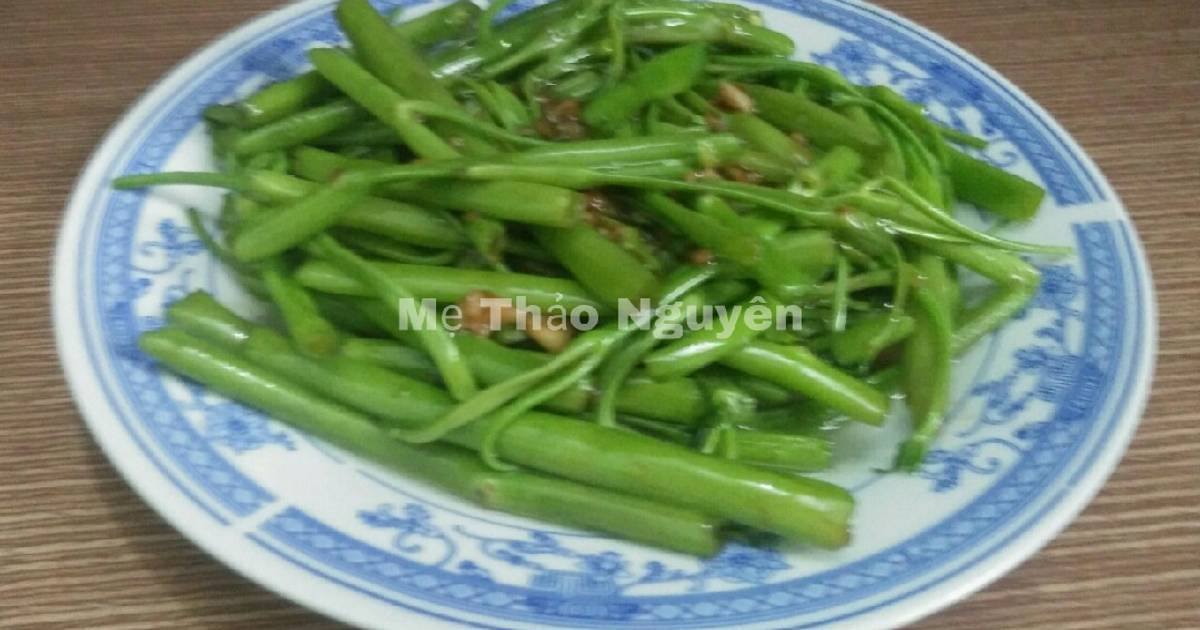Rau Muống Xào Tỏi -Dầu Hào