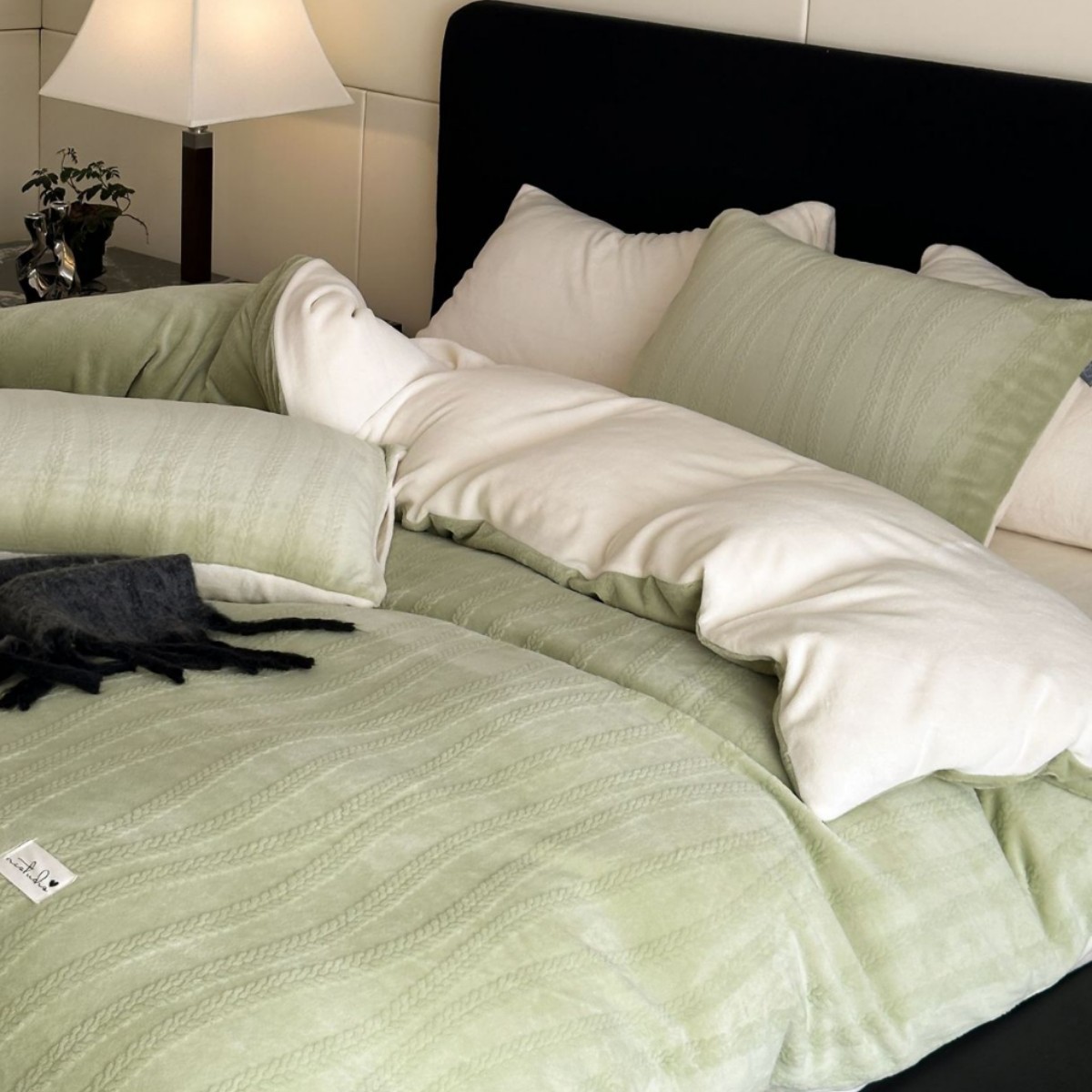 Milk fiber bedding 4-piece, high quality, anti-static