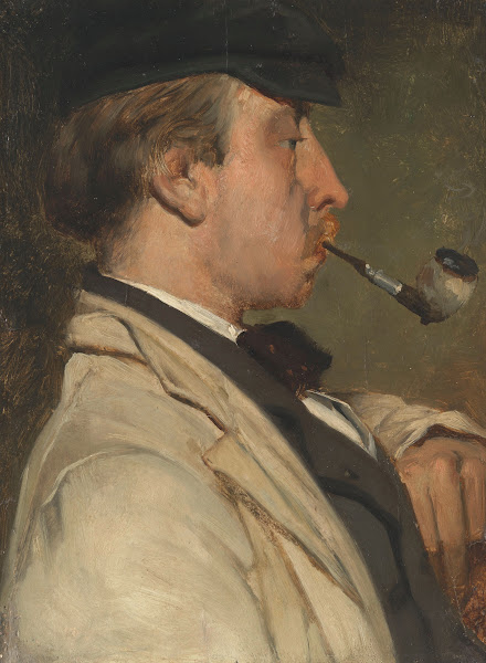 Portrait of Ludwig Casimir Louis Sierig 1834 1919 Painter 1858