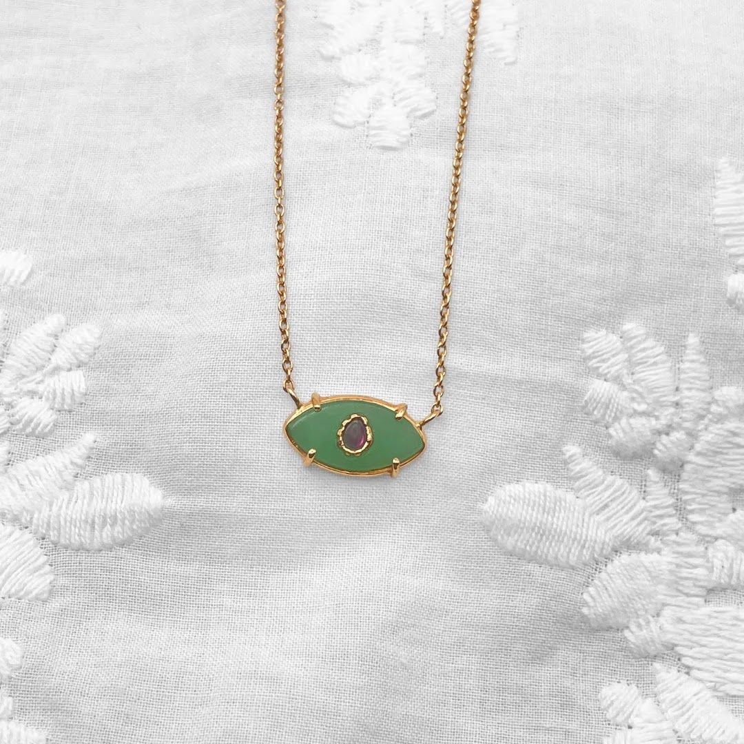 Колье Ayin baby CHRYSOPRASE