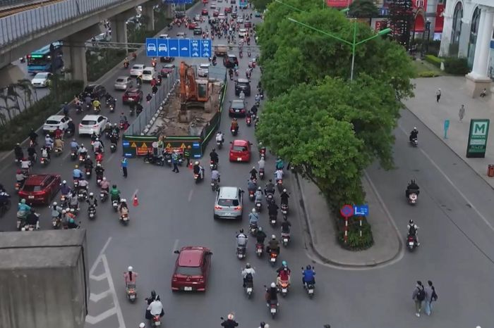 Bảo đảm ATGT tại các công trình chống ngập của thành phố - Đài Phát thanh và truyền hình Hà Nội