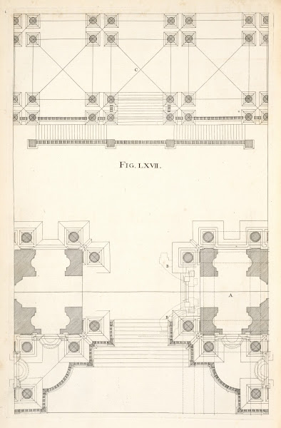 The geometrical plan and first preparation to the seventy first figure 1707