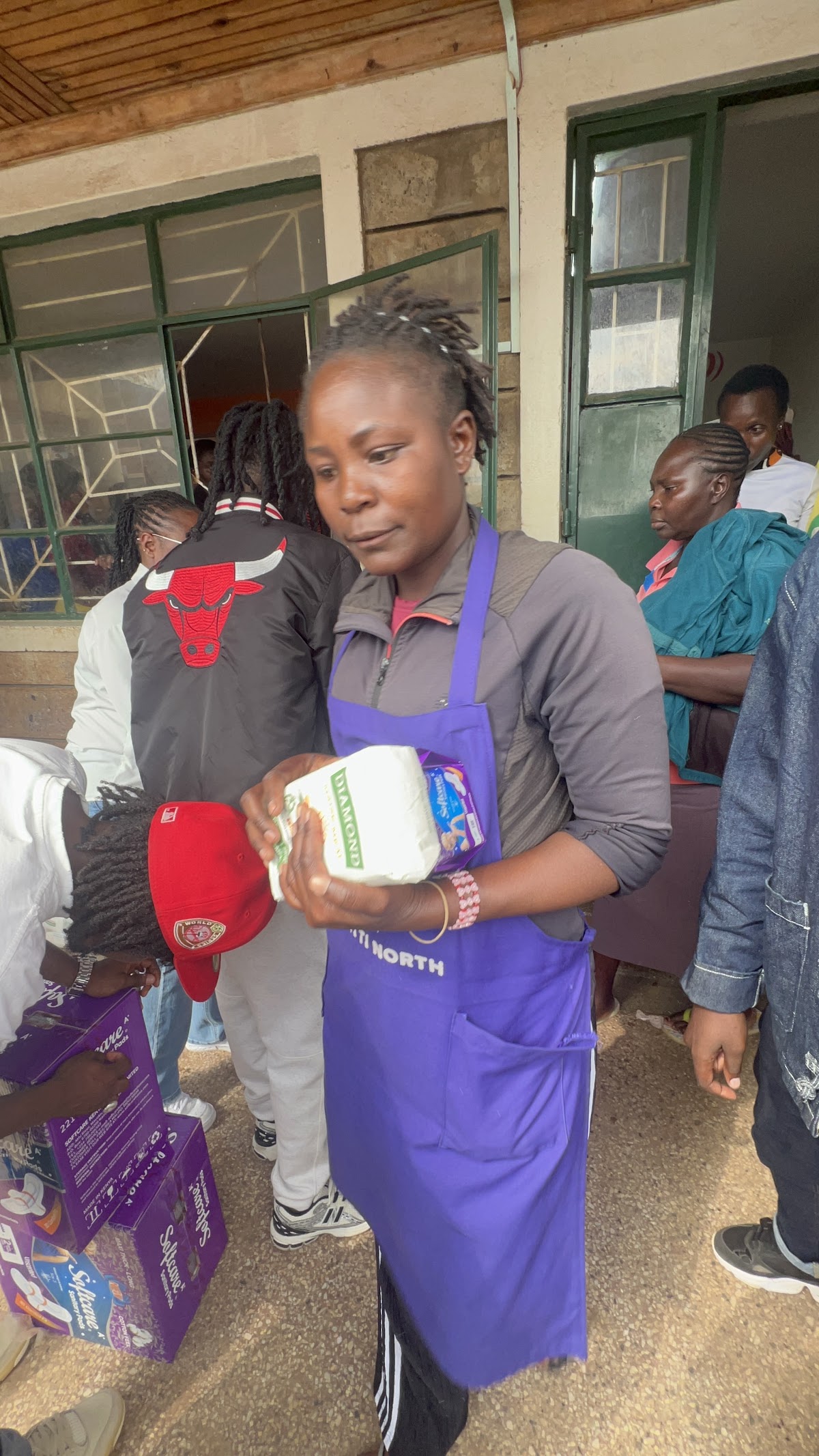 Pads Campaign at Kabiro Primary