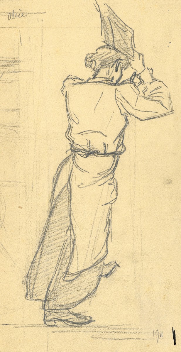 Zittende figuur 1911