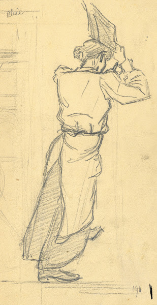 Zittende figuur 1911
