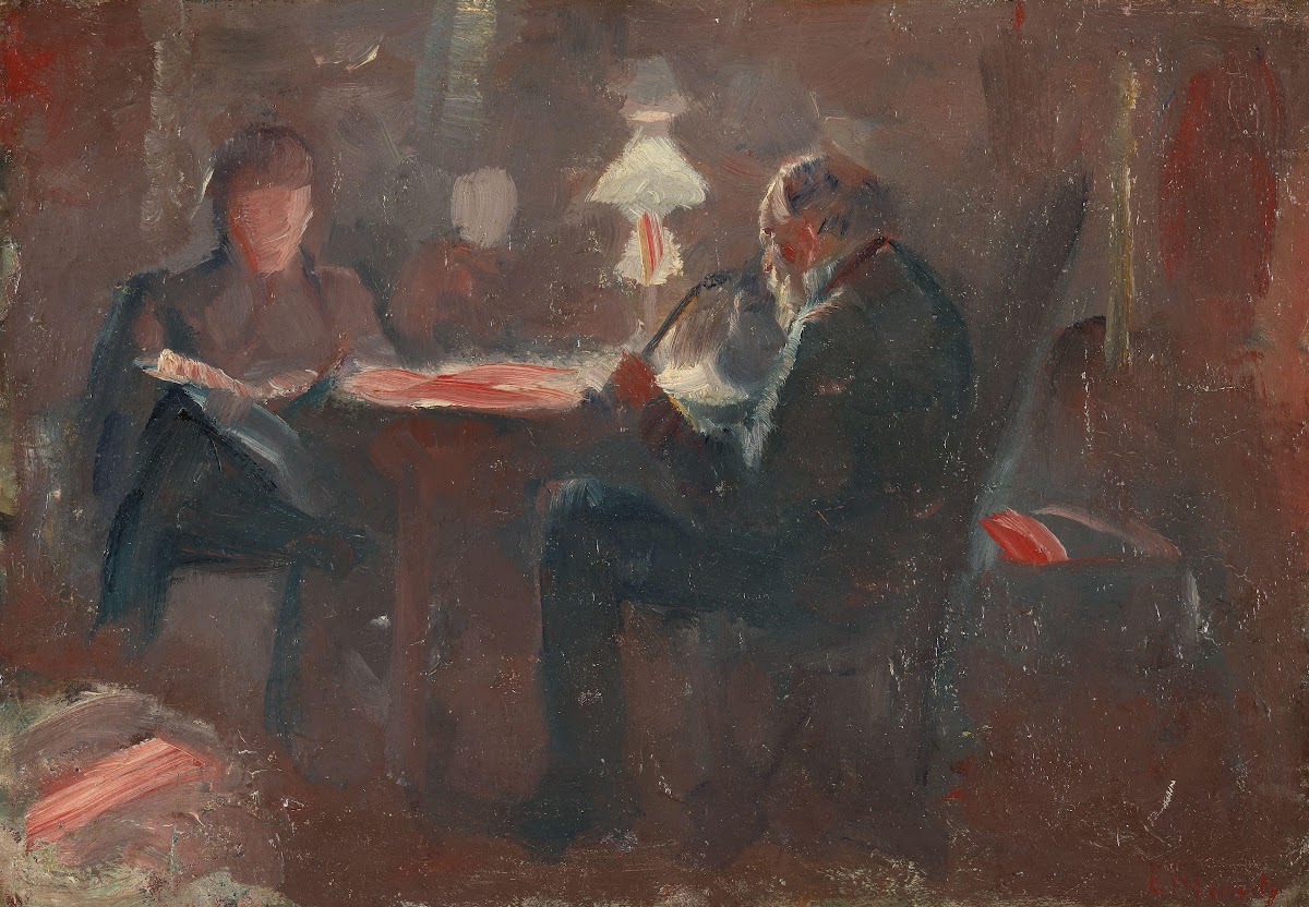 Around the Paraffin Lamp 1883