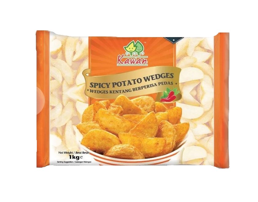 Kawan Spicy Potato Wedges 1Kg